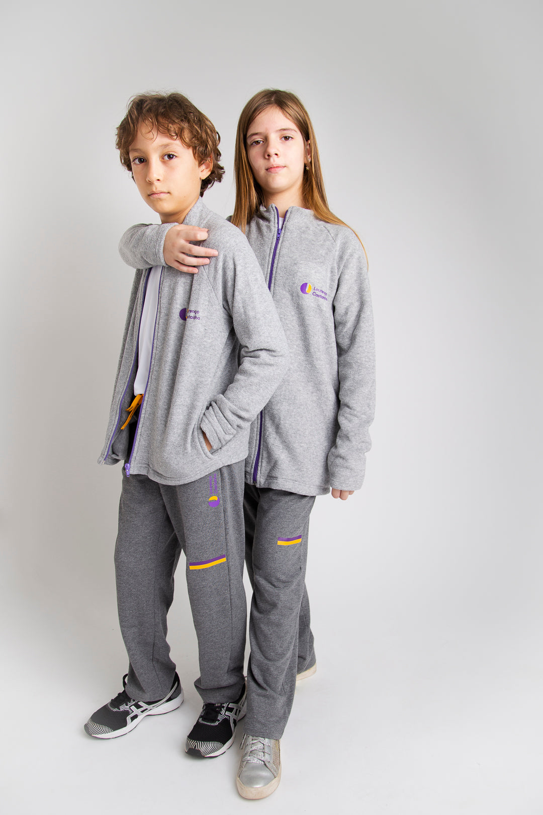 CALÇA DE MOLETINHO SEM JOELHEIRA L/C