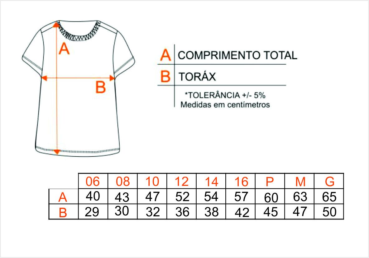 CAMISETA BABY LOOK ALGODAO L/C