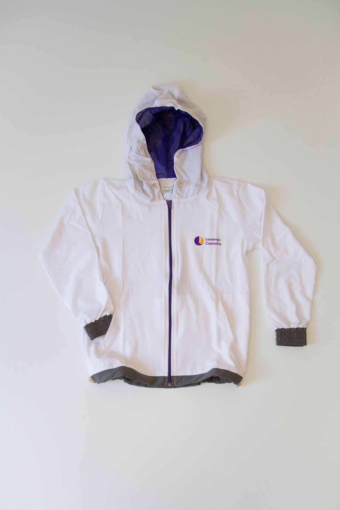 JAQUETA CORTA VENTO BRANCA L/C