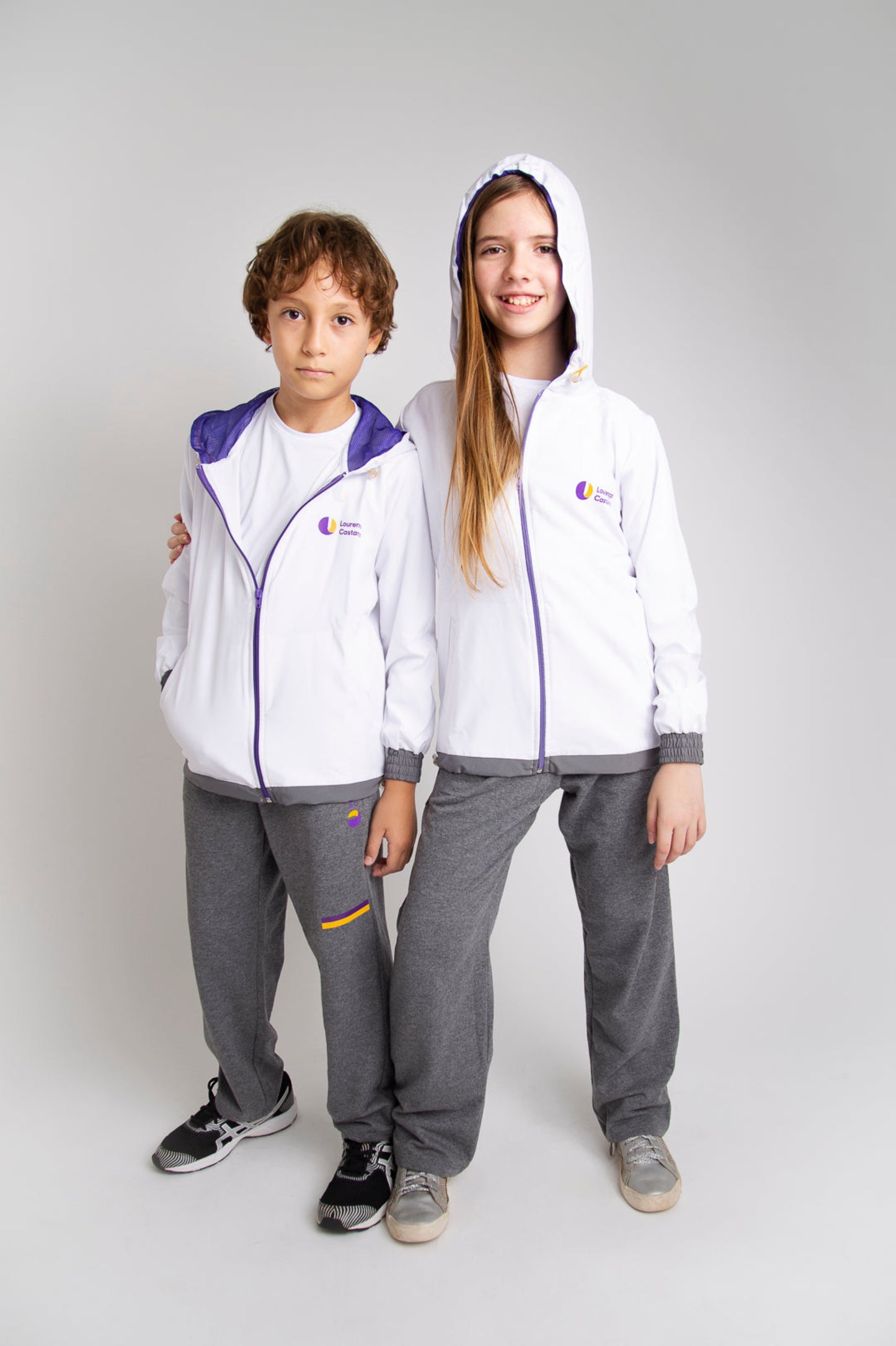 JAQUETA CORTA VENTO BRANCA L/C