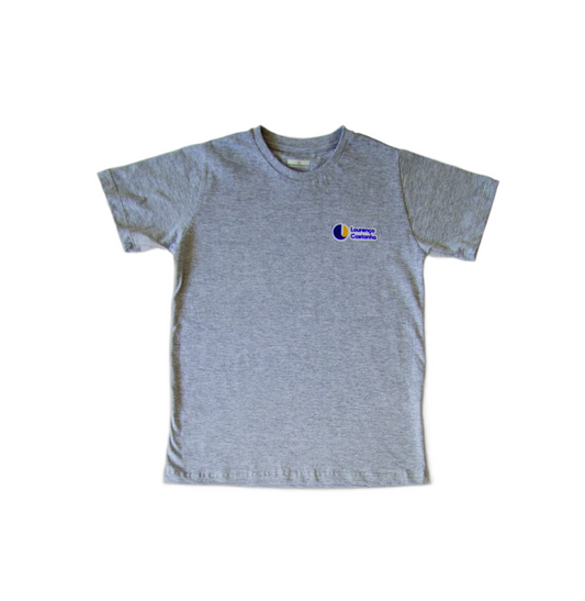 CAMISETA ALGODÃO MANGA CURTA MESCLA  L/C