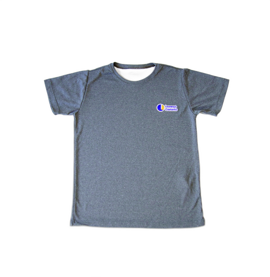 CAMISETA BÁSICA TECH MANGA CURTA MESCLA  L/C