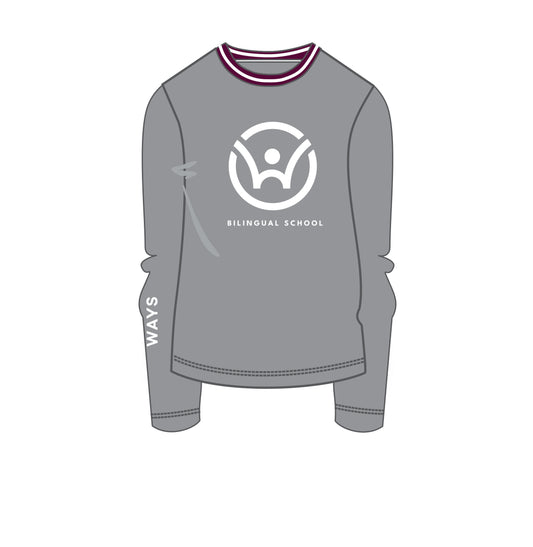 CAMISETA BASICA TECH MANGA LONGA MESCLA WAYS