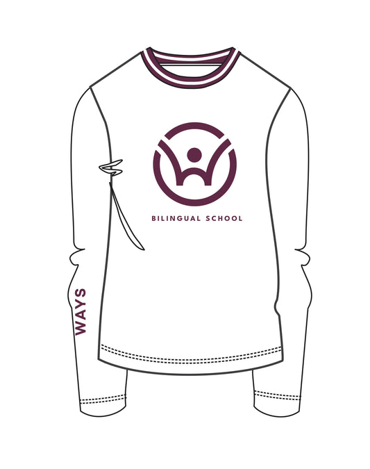 CAMISETA ALGODÃO MANGA LONGA UNISSEX WAYS